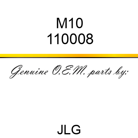 M10 110008