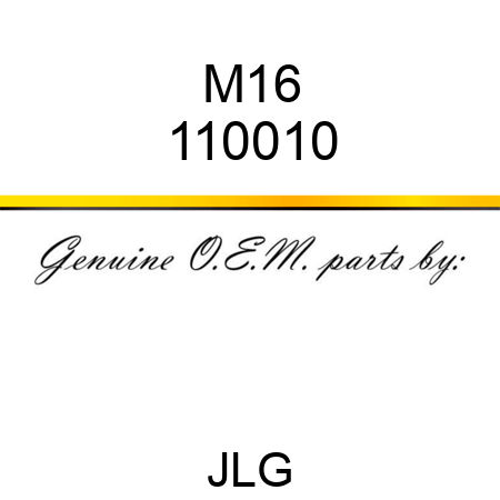 M16 110010