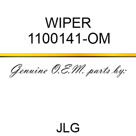 WIPER 1100141-OM