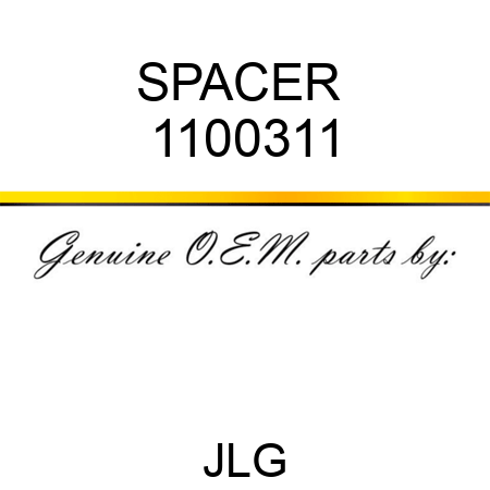 SPACER  1100311