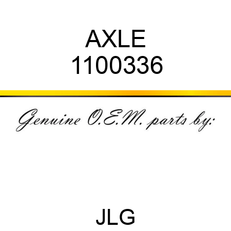AXLE 1100336