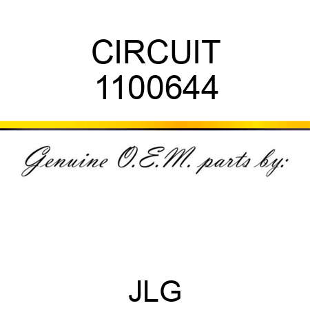 CIRCUIT 1100644