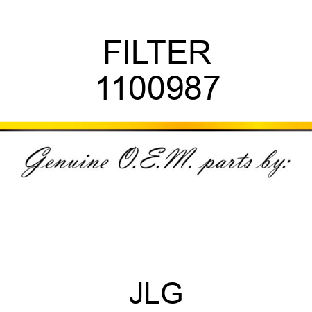FILTER 1100987