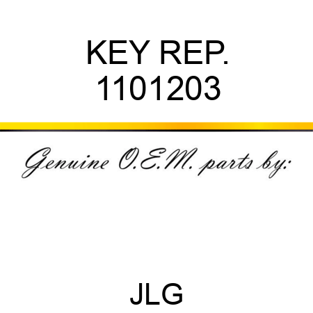 KEY REP. 1101203