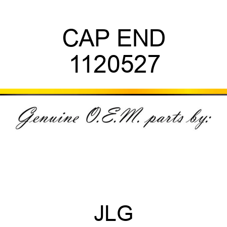 CAP END 1120527