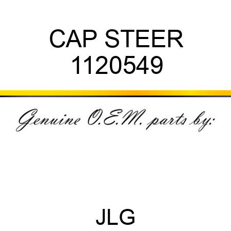 CAP STEER 1120549