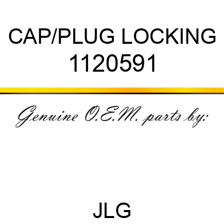 CAP/PLUG LOCKING 1120591