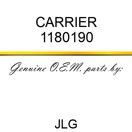 CARRIER 1180190