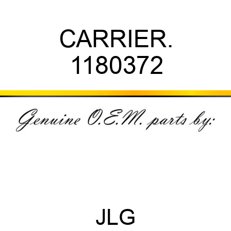 CARRIER. 1180372