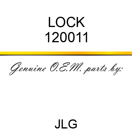 LOCK 120011
