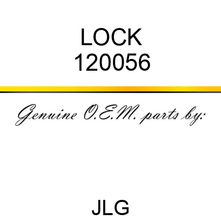 LOCK 120056