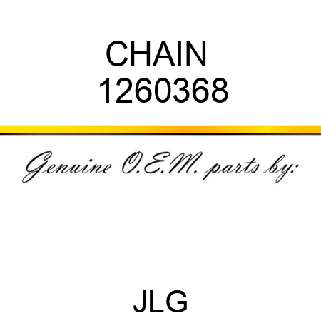 CHAIN  1260368
