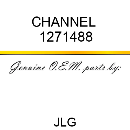 CHANNEL  1271488