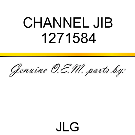 CHANNEL JIB 1271584