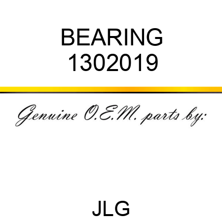 BEARING 1302019