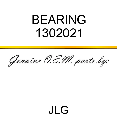 BEARING 1302021