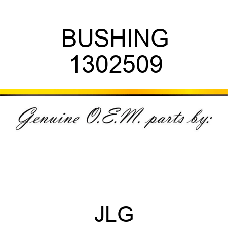 BUSHING 1302509