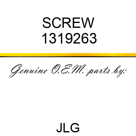 SCREW 1319263