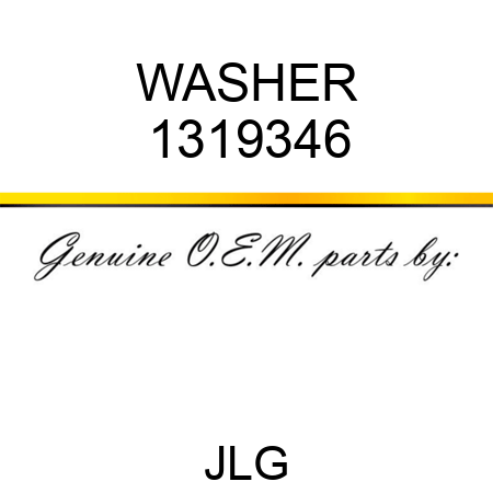WASHER 1319346