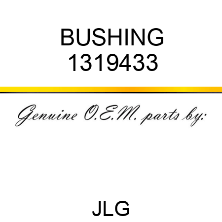 BUSHING 1319433