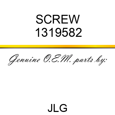 SCREW 1319582
