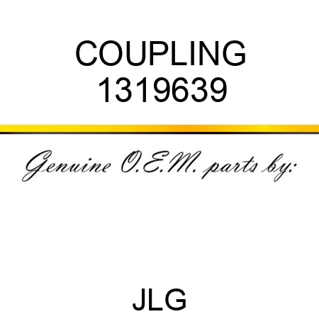 COUPLING 1319639