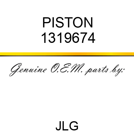 PISTON 1319674