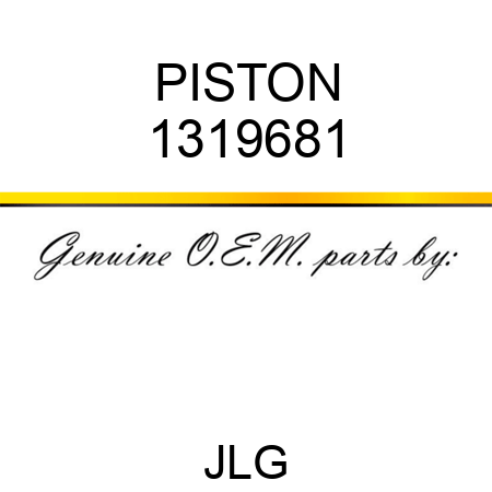 PISTON 1319681