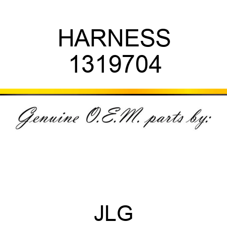 HARNESS 1319704