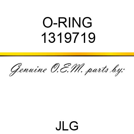 O-RING 1319719
