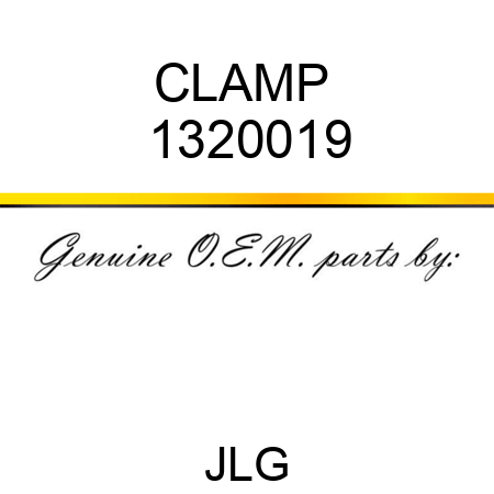 CLAMP  1320019