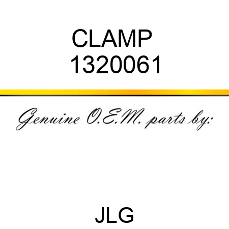 CLAMP  1320061