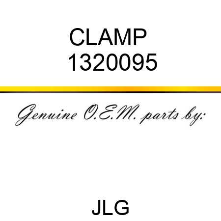 CLAMP  1320095