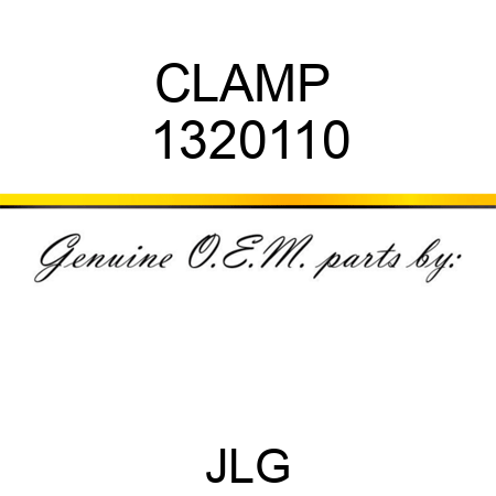 CLAMP  1320110
