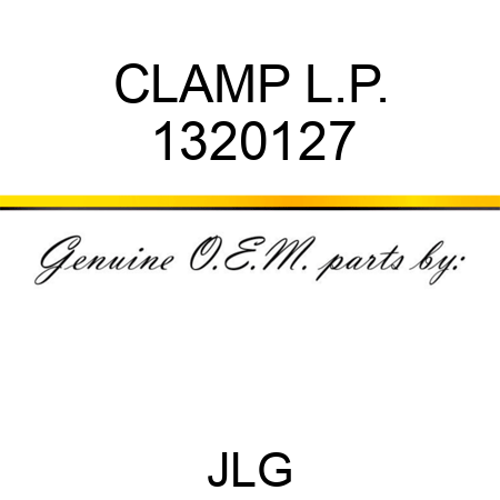 CLAMP L.P. 1320127