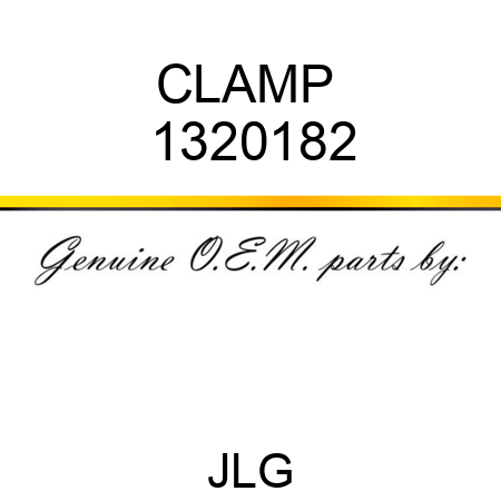 CLAMP  1320182