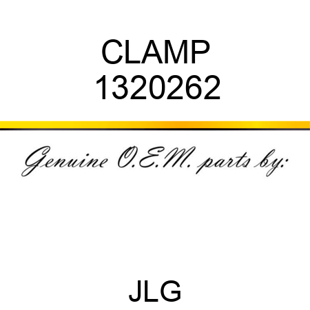 CLAMP 1320262