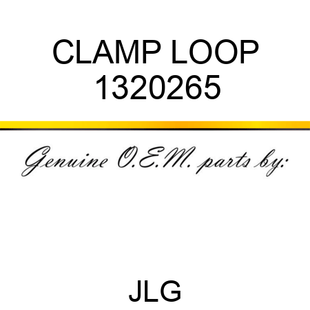 CLAMP LOOP 1320265