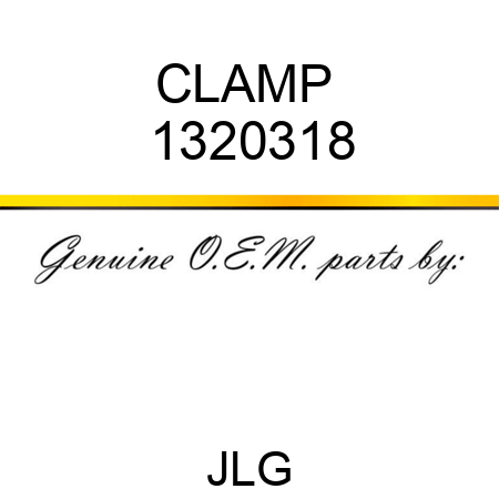 CLAMP  1320318