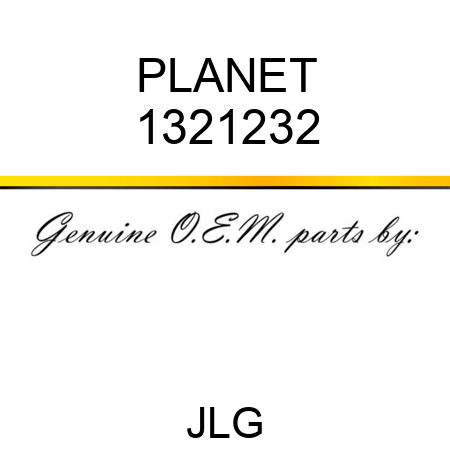 PLANET 1321232
