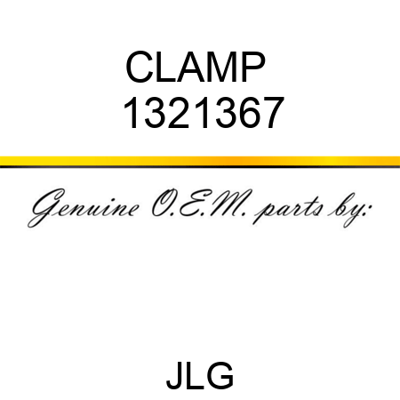 CLAMP  1321367