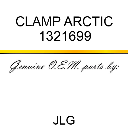 CLAMP ARCTIC 1321699
