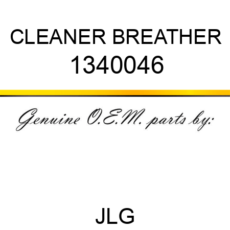 CLEANER BREATHER 1340046