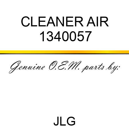CLEANER AIR 1340057