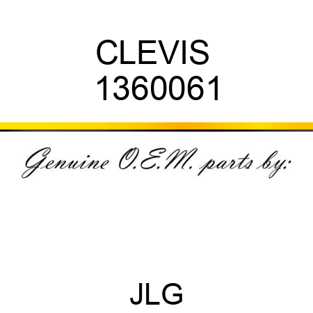 CLEVIS  1360061