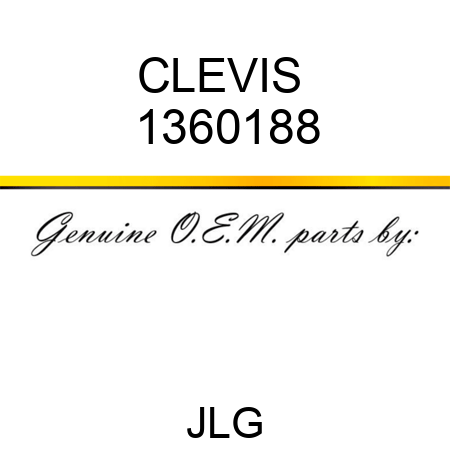 CLEVIS  1360188