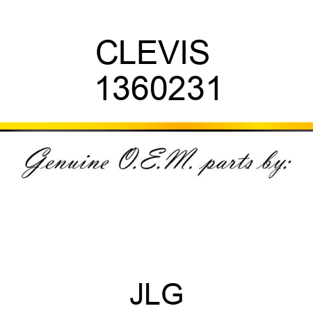 CLEVIS  1360231
