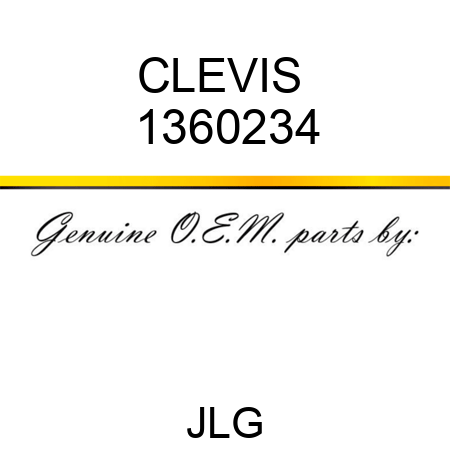 CLEVIS  1360234