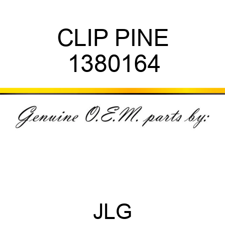 CLIP PINE 1380164
