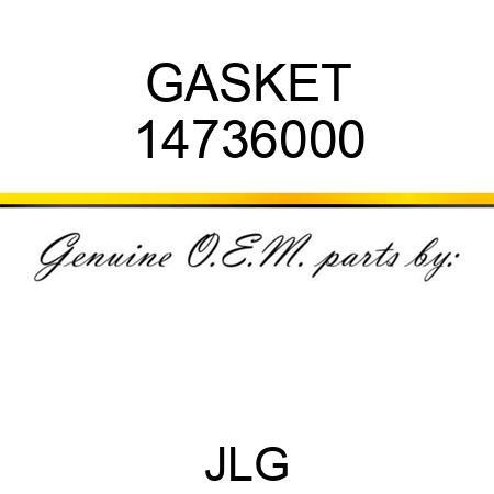 GASKET 14736000